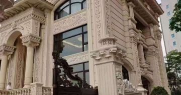 娄底黄金麻别墅外墙异形定制