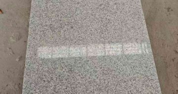 娄底芝麻白光面毛板