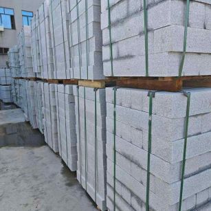 娄底芝麻白路牙石，路侧石