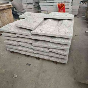 娄底芝麻白蘑菇石，自然面