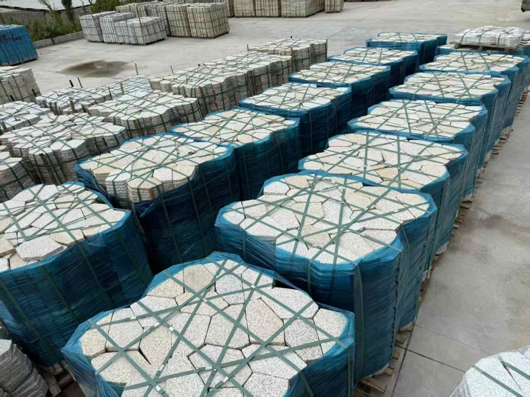 娄底黄金麻冰裂纹 碎拼