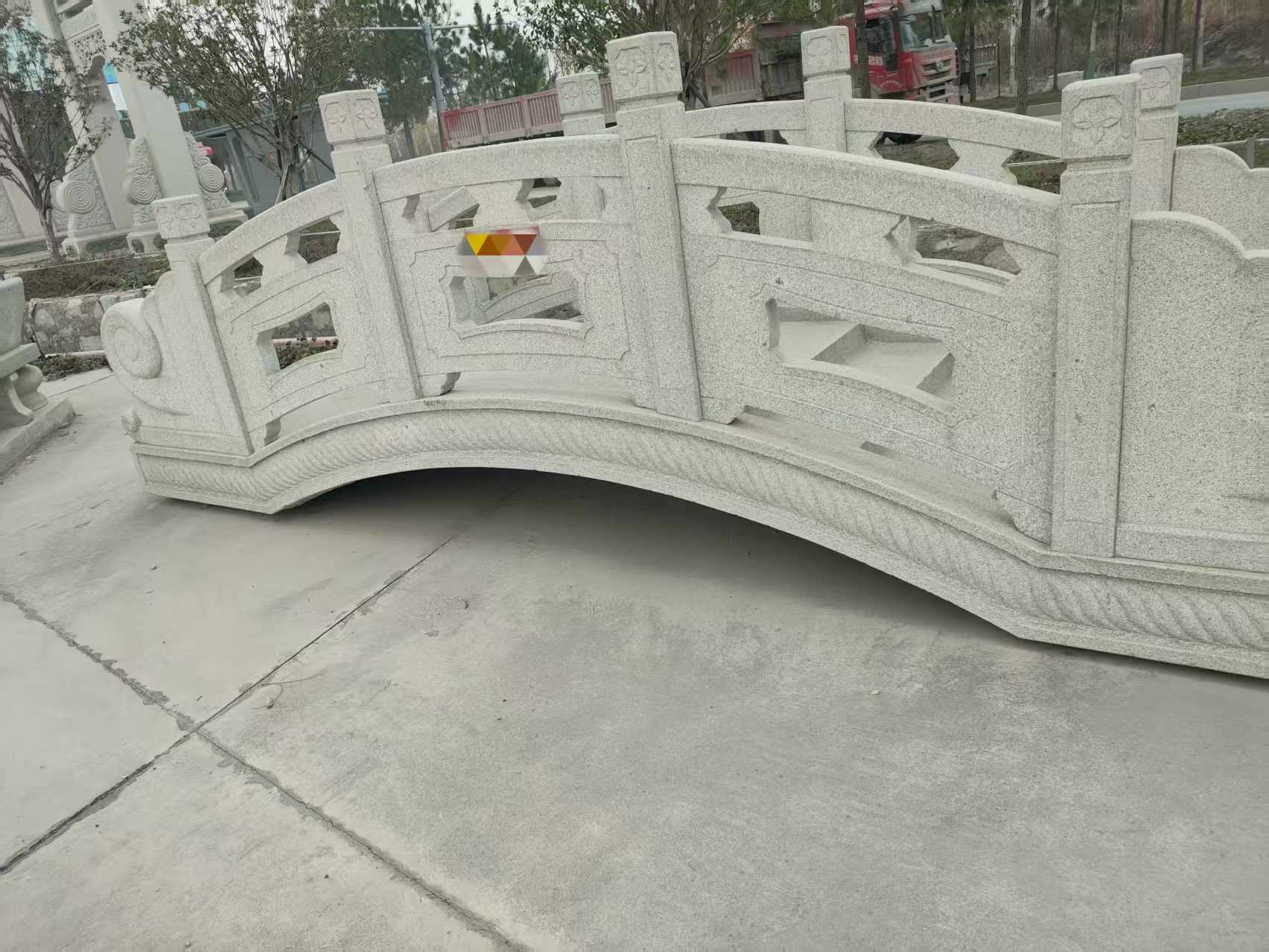 娄底芝麻白拱桥，石桥