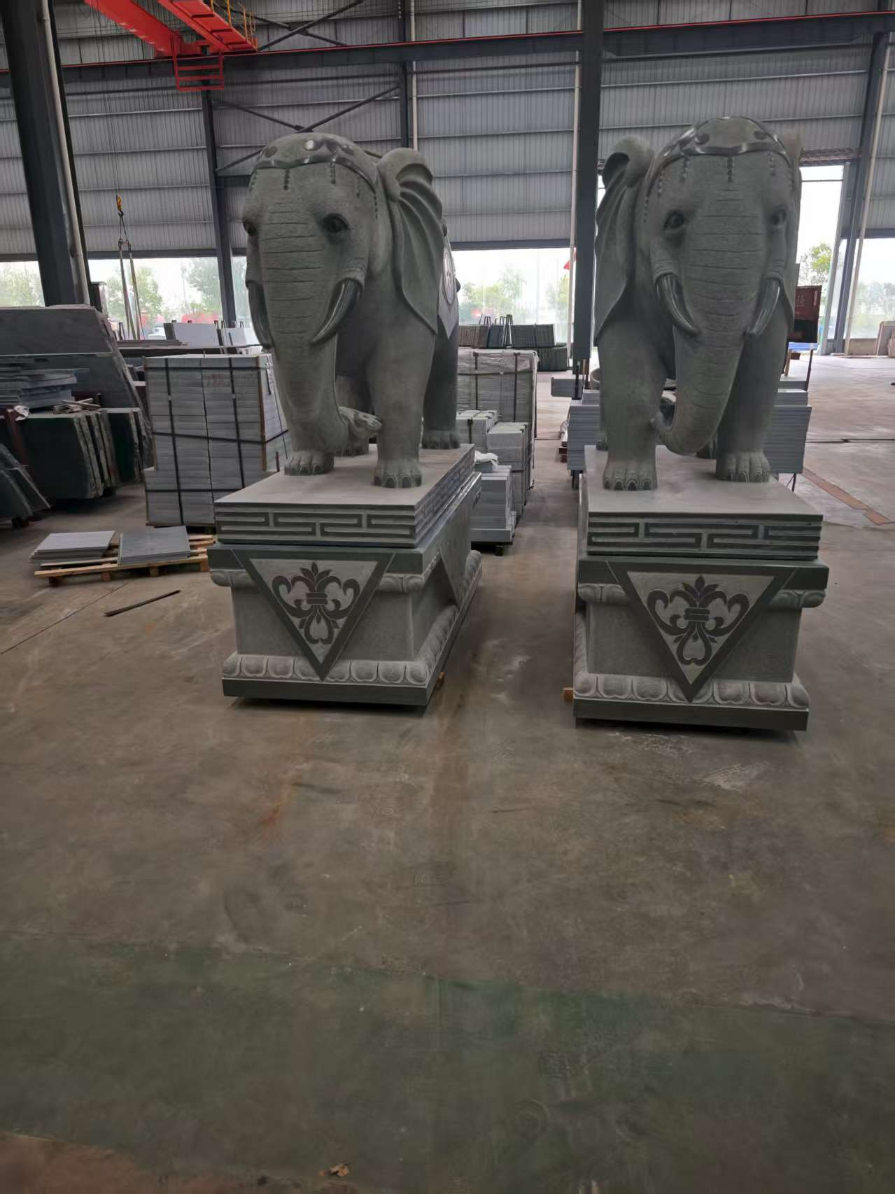 娄底芝麻灰花岗岩对象 芝麻白芝麻灰大象